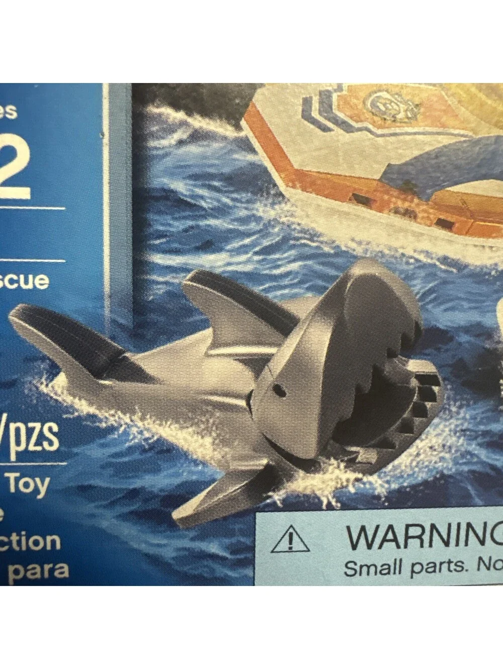 LEGO City: Surfer Rescue 60011 New Sealed Retired Shark Boat Surf Board Box 32pc
